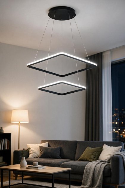 Larin 2'li LED Sarkıt Avize Beyaz Işık