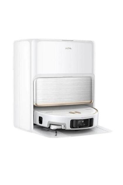 V70 Ultra Aspirator robot și mop complet, 40000 Pa, 6400 mAh, Autonomie de 220 de minute, MaxiReachX (Alb)