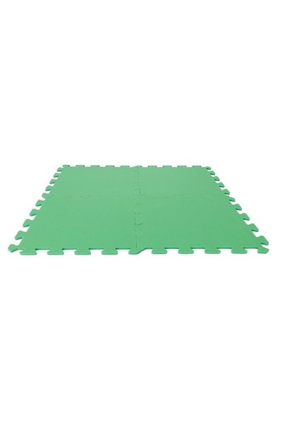 Дунапренова пъзел постелка за игра 50x50 см Зелена