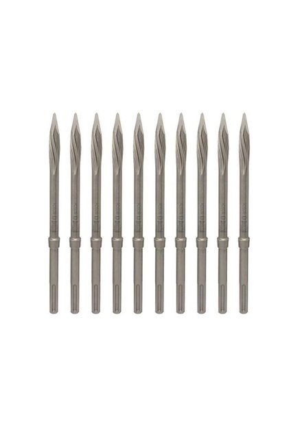 2608690168 SDS Max Kırıcı Delici Uç Seti Sivri Keski Uç 400 mm 10 Parça