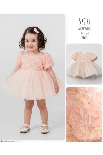 53231 bebe gelinlik elbise