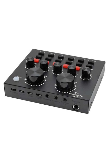 V8 USB Μίκτης Ήχου με Λειτουργία Κοινής Χρήσης