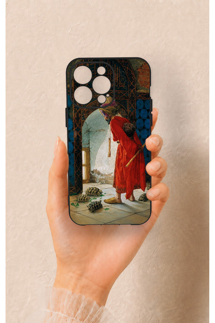 iPhone 13 Pro Max Compatible Turtle Trainer Patterned Silicone Case