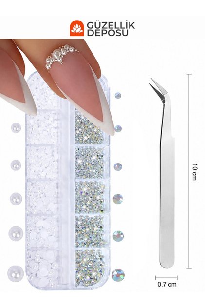 Protez Tırnak Nail Art Charm Tırnak Süsleme Charm Çeşitleri