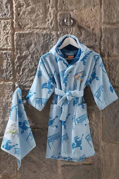 Licensed Children's Bathrobe Set Bugs Bunny 9-10 Years