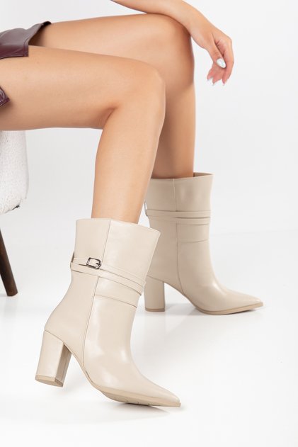 D9006 Daily Women's Thick Heeled Boots
