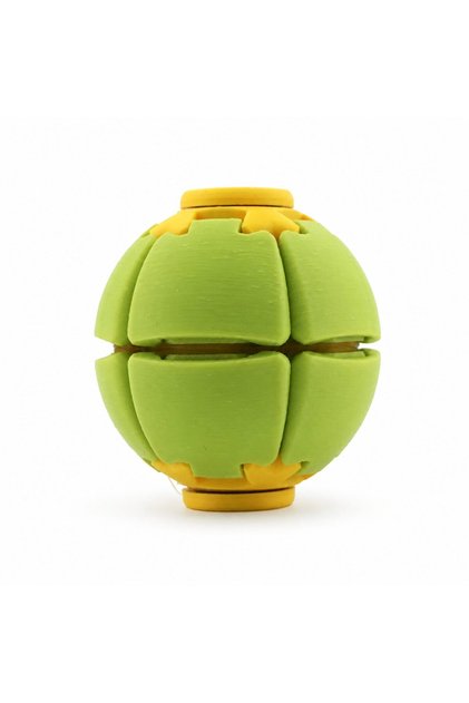Minge Senzorială Antistres Rotativă 3D, selexmo, Tip Fidget Spinner, cu Sistem de Apăsare și Rotire