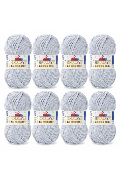Dolphin Baby 80325- 8 Pieces Gray Blanket Rope Gray Velvet Rope