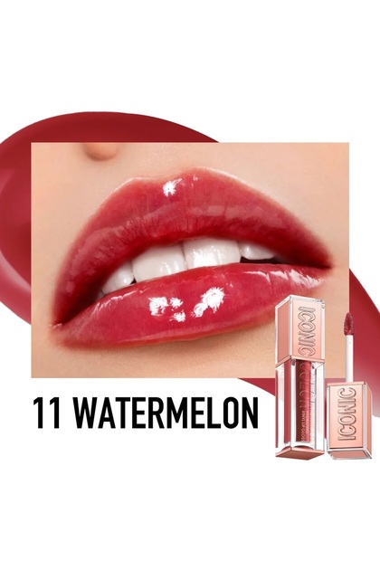 ICONIC Hydrating & Brightening Lip Gloss (Color 11-Watermelon)
