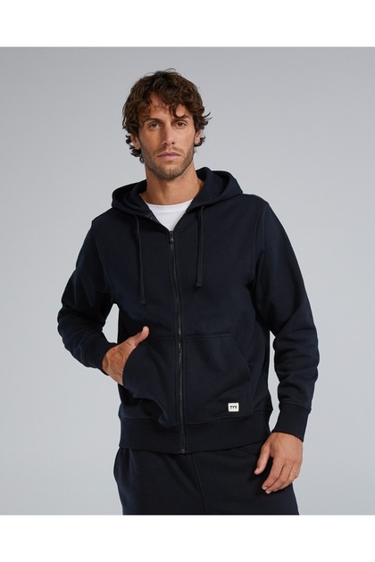 hanorac - UltraSoft Terry Full-Zip Hoodie - negru