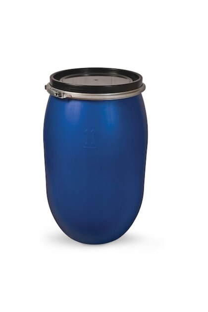 Butoi din plastic cu capac cu clemă 120 L SokShop