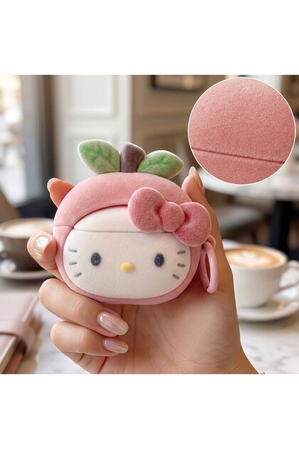 Samsung Galaxy Buds 4 Pro ile Uyumlu Kılıf Karakter Figürlü Tüylü Hllo Ktty