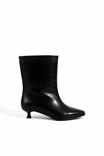 Kors Black Patent Leather Women's Heeled Boots