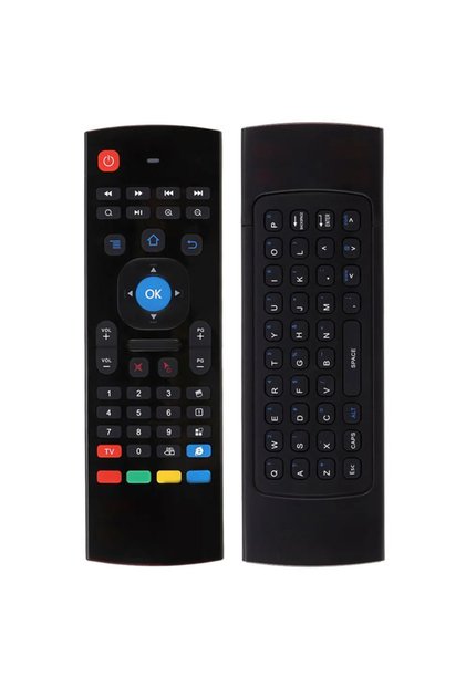 MX3 Pro Air Mouse 2.4G Sesli Komutlu Klavyeli Android TV Box Kumandası