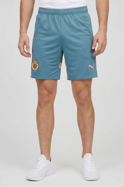x Manchester Men Sportswear Fit Football Shorts, Dusty Blue
