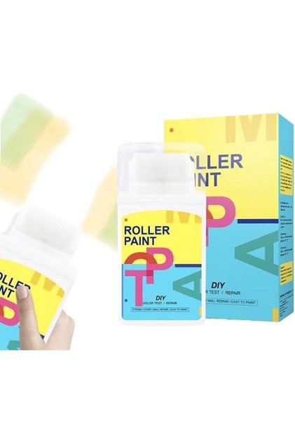 Wall Repair Paste Small Roller, Wall Roller Brush Set Tool, Fast Cleaning Stain Wall Repair,