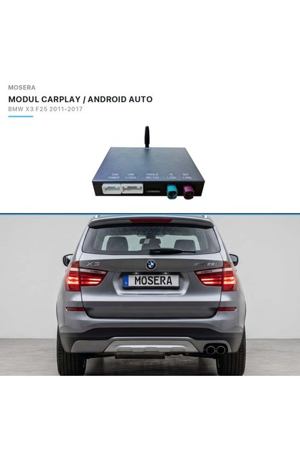 Modul CarPlay wireless și Android Auto BMW X3 F25 2011-2013 CIC