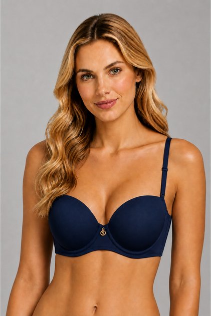 Women's Pink Lace Detailed Padded Daily Bra