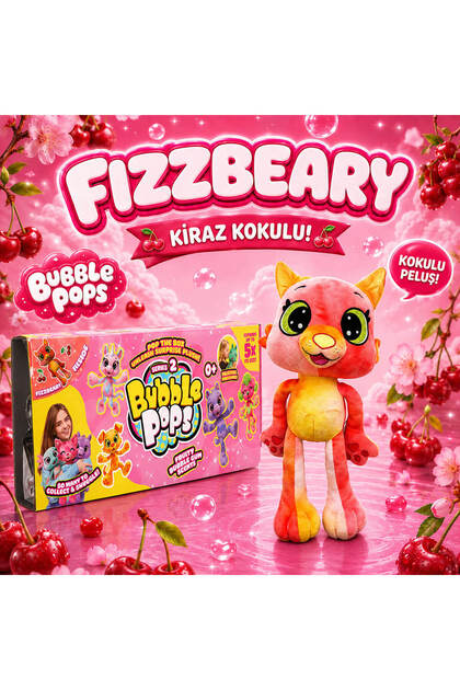 Kokulu Peluş S2 - Kiraz Kokulu Fızzbeary