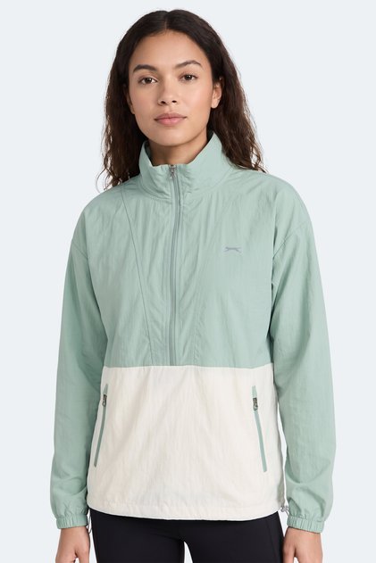 Ryder I Women's Aqua Green Windbreaker