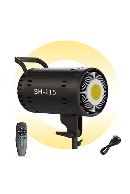 115W Photography 8300CY Upgraded LED Video Light Bowens Daylight-Balance Lamp Portrait Flash Studio 3000-6000K Youtube Live
