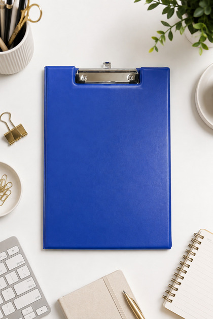 Covered Notepad Secretarial - 3 Color Options, A4 Size