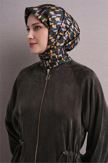 100% Sura Silk Scarf 9623D (S)-80