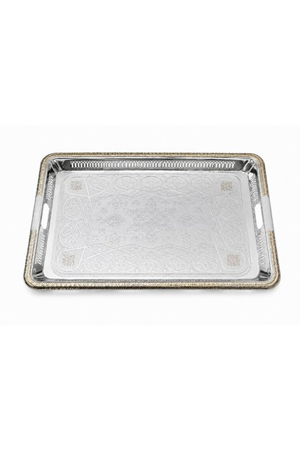 Luxurious rectangular hospitality serving tray