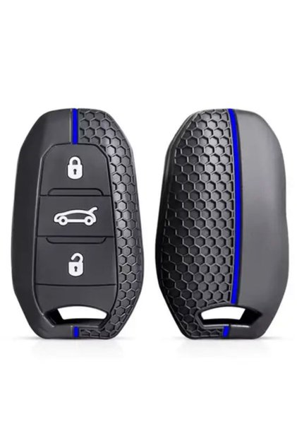 Opel mokka crossland x grandland x silicone key fob cover - see 2nd image - compatible with keyless entry systems.