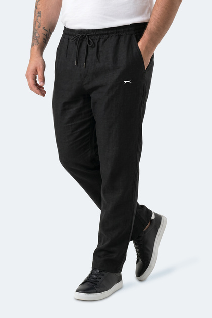 Karmela Jmb. Men's Plus Size Black Sweatpants