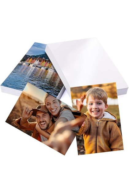120 sheets of Photo Paper 4×6 Inch, High-gloss Photo Paper 230GSM, for Inkjet Printers, Instant Dryi