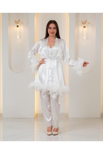 Boxed Custom Design 4-Piece Pajama Set Bride