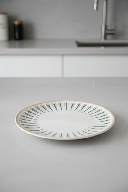 Valencia Serving Plate 21cm Digital Sierra