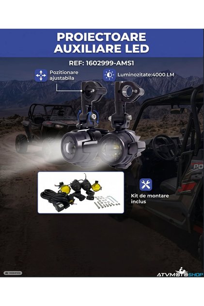 Допълнителни LED фарове за ATV / SSV / UTV / МОТОЦИКЛЕТ