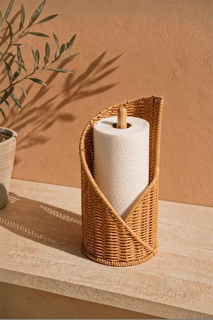 Rattan Havlu Peçetelik (15*15*29 cm)