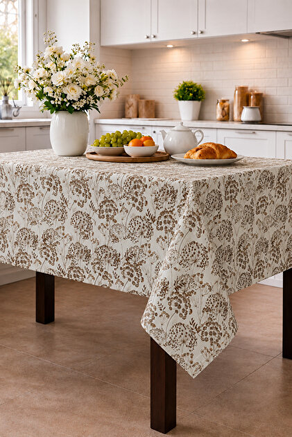Oilcloth Fine Fiber Tablecloth – Waterproof, Stain-Resistant, Easy to Clean Pvc