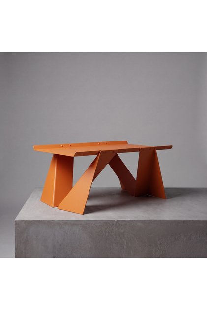 Metal Orta Sehpa/ Modern Endüstriyel Geometrik Tasarım/ Geometrik Salon Sehpası