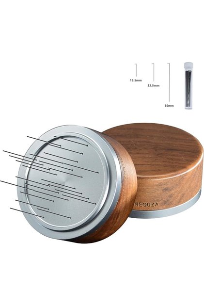 Palm WDT Tool Spinning Espresso Stirrer,24 Pins, 3 Length Trimmable, Distribution Leveler Acc