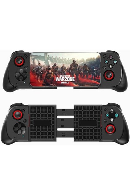 Wireless Game Controller, Phone Controller for iOS/Android/PC, Mobile Gamepad Joystick for Phone Tab