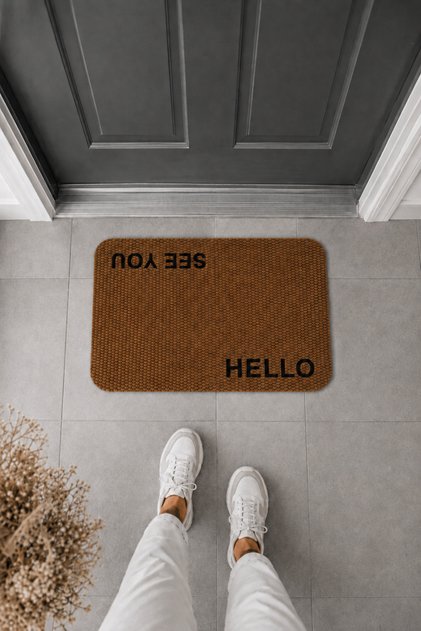 Door Mat Washable Non-Slip Base