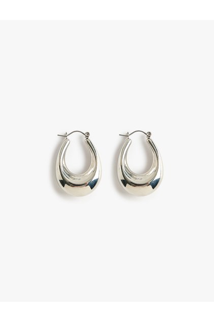 Drop Hoop Earrings
