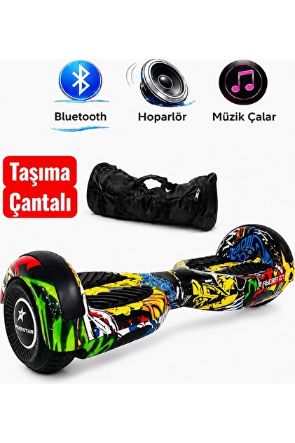 RYDER STAR Elektrikli Kaykay Scooter Hoverboard 6.5 Inch Bluetooth