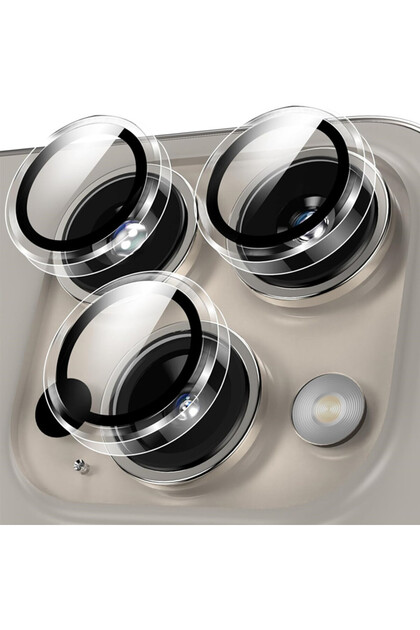 15 15Plus Transparent HD Clear Tempered Glass Camera Lens Protector for IPhone 17 16 15 14 13 11 18