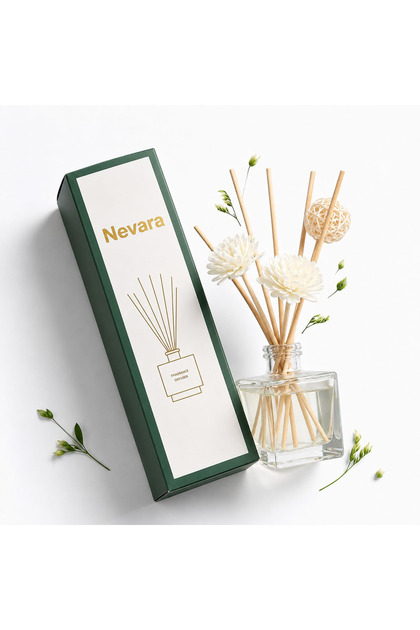 فواحة أعواد عطرية فيا برائحة لافندر– 50 مل مع أعواد خشبية طبيعية تعمل على نشر العطر تدريجيًا