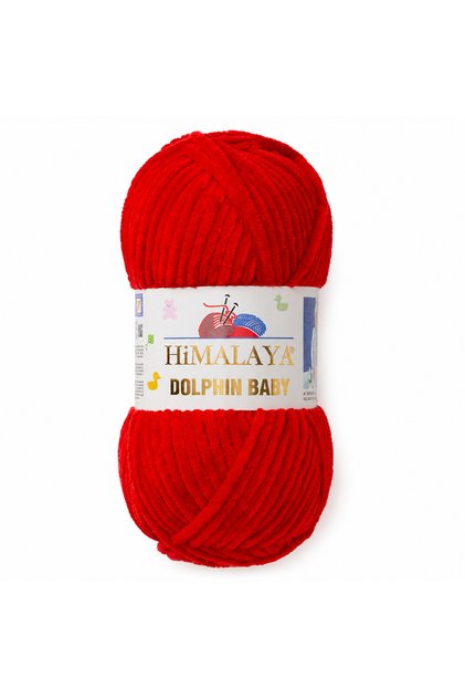 Dolphin Baby Velvet Hand Knitting Yarn 100 Gr 120 m Color Code 80318