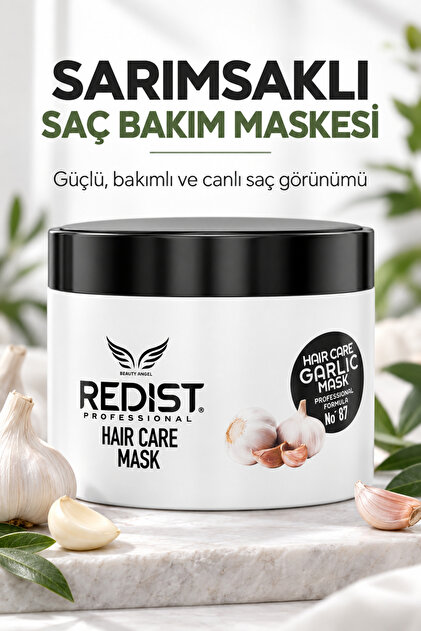 Garlic Hair Care Mask 475 ml – Intense Moisture and Shine