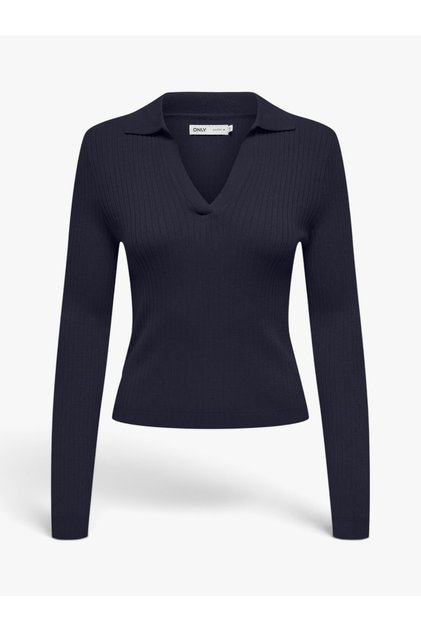 Onlkaya Ls Polo Knt Noos Women's Blue - 15344841