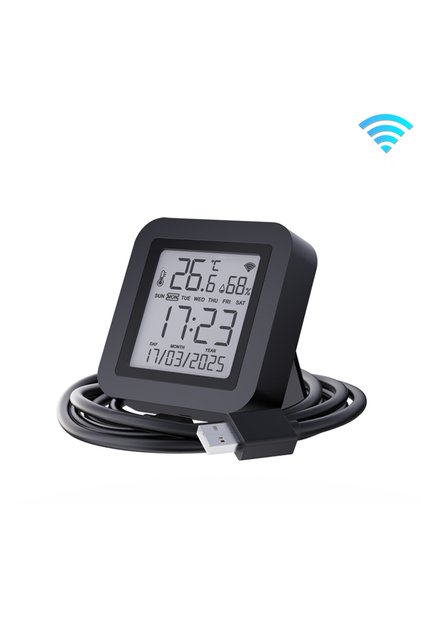 24 Hours S09 Smart WiFi IR Remote built-in Temperature Humidity Sensor Work with Google Home Yandex