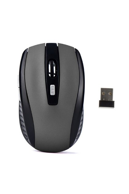 GR no Battery 2.4G Wireless Mouse 6 Keys Gaming Mouse Ergonomic Silent Mouse 1600DPI Optic