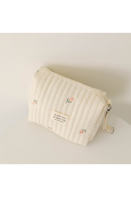 1 Mommy Bag Print Embroidery Mommy Bag Zipper Newborn Baby Diaper Bag Nappy Pouch Travel Stroller St